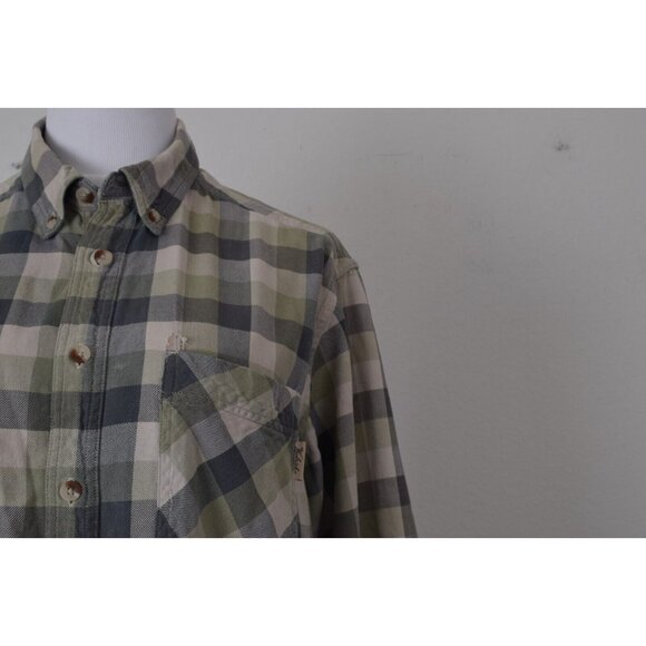 Worrrn Menswear Y2K All Cotton Woolrich shirt  size‎ L - Picture 5 of 12